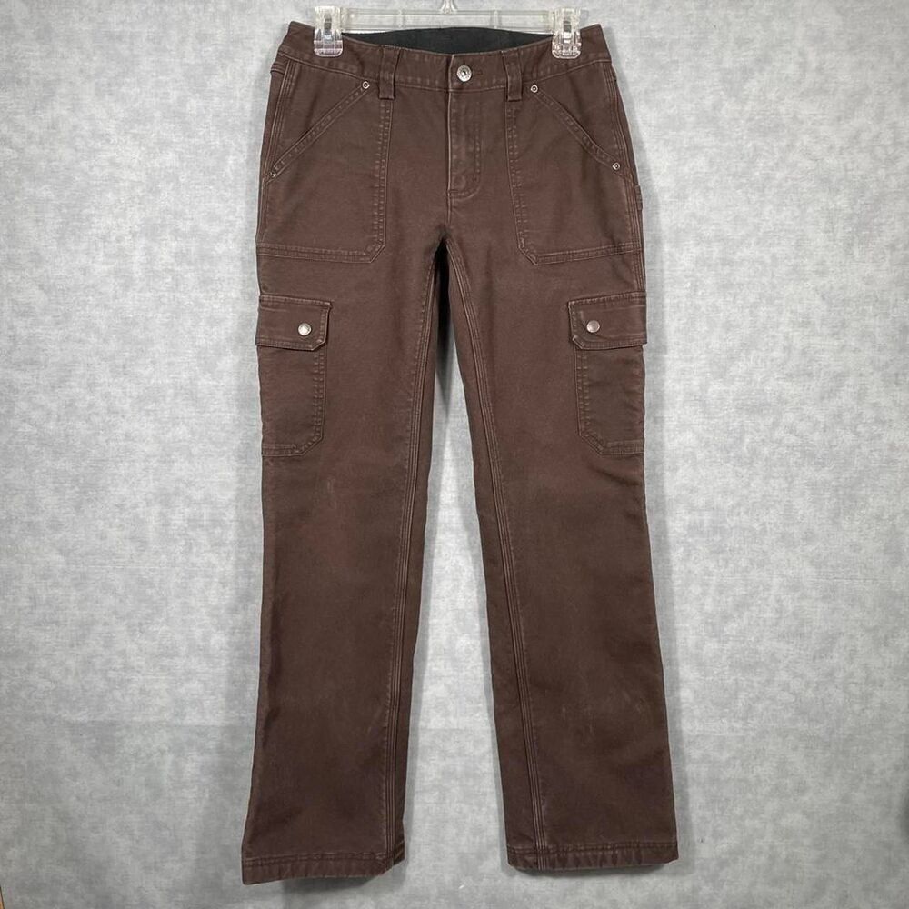 Duluth trading company fleece lined cargo pants